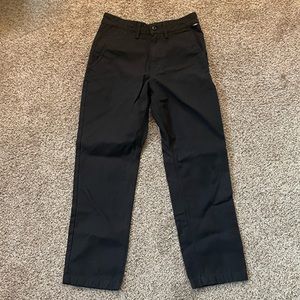 Vans black chino pants size 29
